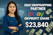 ebay dropshipping on profit share