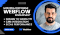build your website using webflow