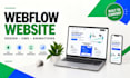 design a high converting webflow website for your saas business
