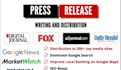 press release distribution and pr publishing on 300 websites