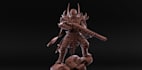 digital clay 3d wargaming miniature, action figurine,dnd model,wow character,stl