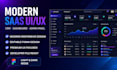design modern UI UX CRM dashboard, saas admin panel and excel dashbaord