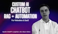 build a custom ai chatbot for your website and business automation