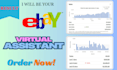 your professional ebay virtual assistant, store automation