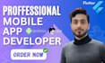 do android and ios hybrid app with flutter professionally