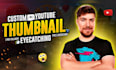 design catchy youtube thumbnail within 3 hours