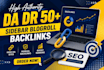 build powerful sidebar blogroll seo dofollow homepage backlinks