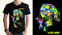 draw an eye catching cartoon t shirt design