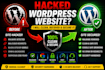 recover hacked wordpress website, remove malware, fix blacklist and secure it