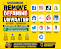 remove harmful and copyright defaming content from google search by dmca