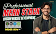 develop full stack web app and do web development in reactjs nextjs and mern
