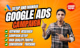 manage and setup google ads campaign
