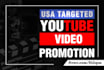 do youtube video promotion in USA