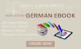 ghostwrite professionally written 40k word nonfiction german ebook