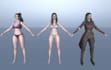 mixamo 3d character model,metahuman 3d character,rig 3d nsfw character animation