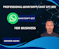 build a whatsapp chatbot with business API