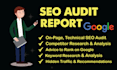 do competitor analysis and website SEO