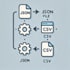 convert XML, CSV, json, HTML, xlsx  files to any format using python