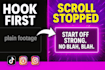 edit viral short form videos for tiktok, reels and shorts