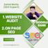 provide website audit and manual on page SEO optimization