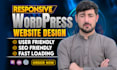 create clean and responsive wordpress website design