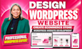 design wordpress website, create ecommerce store or website development