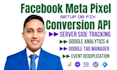 setup facebook meta pixel, capi server tracking with GTM ga4