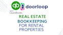 do real estate bookkeeping in quickbooks and doorloop