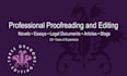 be your editing and proofreading partner