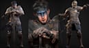 unreal engine 3d game realistic character model, 3d armor sci fi mech or robot