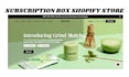 subscription box shopify store, subscription website subscription box store