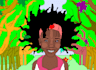 create a custom cartoon portrait with background
