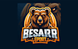design unique bear mascot logo with a free source file