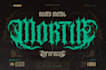 design a brutal death metal logo