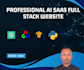develop complete ai saas full stack website