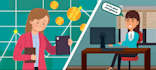 create 2d animated explainer video with  voice over