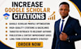 increase your google scholar citations using peer review papers