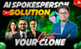 create ai spokesperson video for elearning course or brand