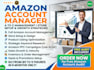 setup manage amazon account listing optimization PPC complete store