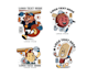 do vintage retro character for mascot illustration logo