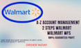 manage walmart to walmart dropshipping 2 step wfs