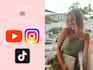 create high quality ugc content for all social media platforms UK based