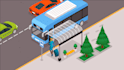 create isometric explainer video animation