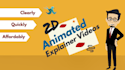create a 2d animated explainer video or marketing video