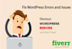 fix wordpress errors and issues