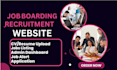design recruitment job board agency job staffing hiring government solar website