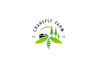 design budding hip organic farm logo