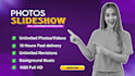 create picture slideshow add  background music professionally