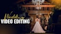 do cinematic wedding video editing and color grading