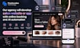 develop a salon website or app with online booking and ai automation